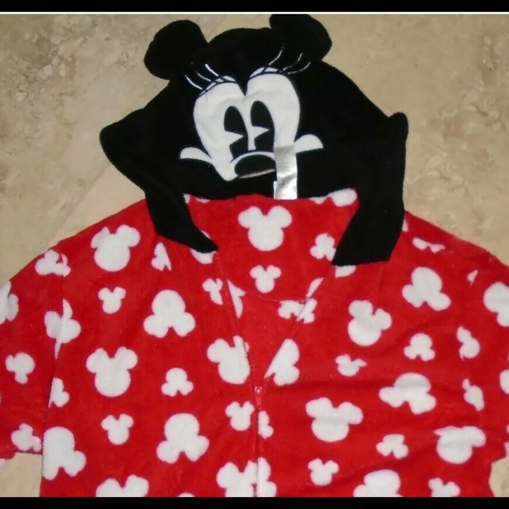 Women’s xl Mickey Minnie sleeper pajamas 16/18